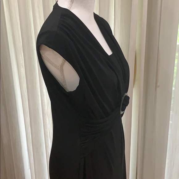 New Directions Black Dress Size Medium EUC - Picture 4 of 7